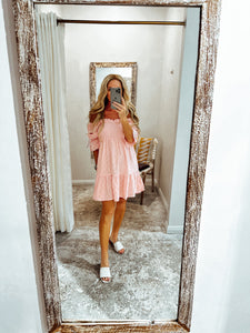 Lola Mini Dress Pink Blush